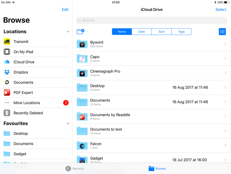 iOS 11 tips - files