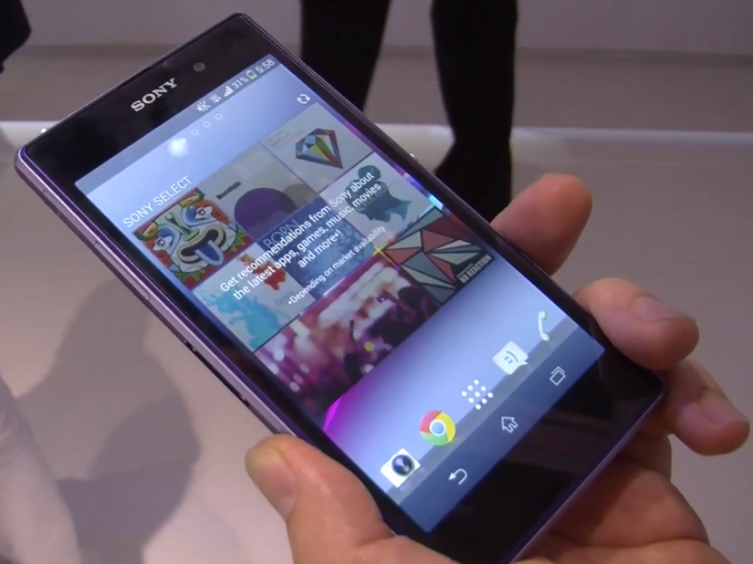 Video preview: Sony Xperia Z1 – powerful, waterproof and a beefed up camera