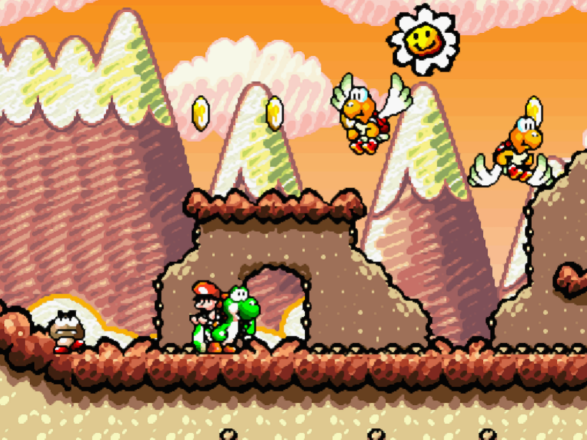 15 best Mario games: Yoshi's Island
