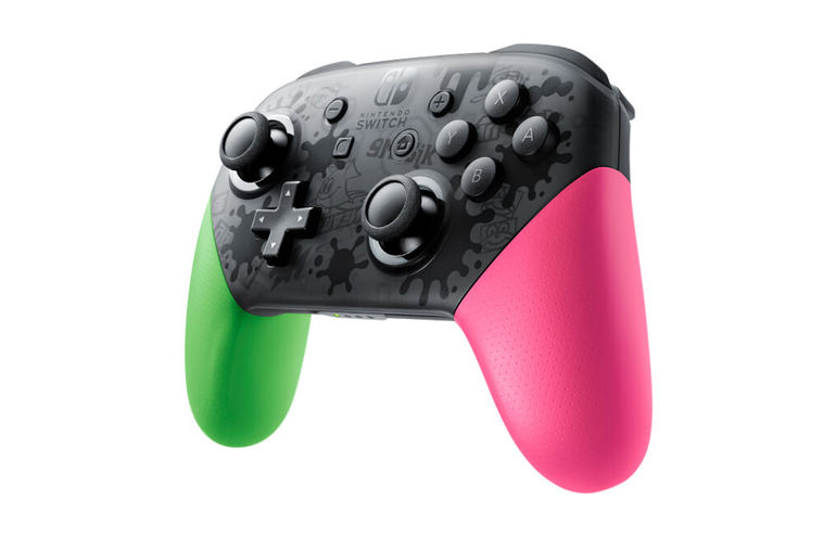 4) PRO CONTROLLER SPLATOON 2 EDITION 