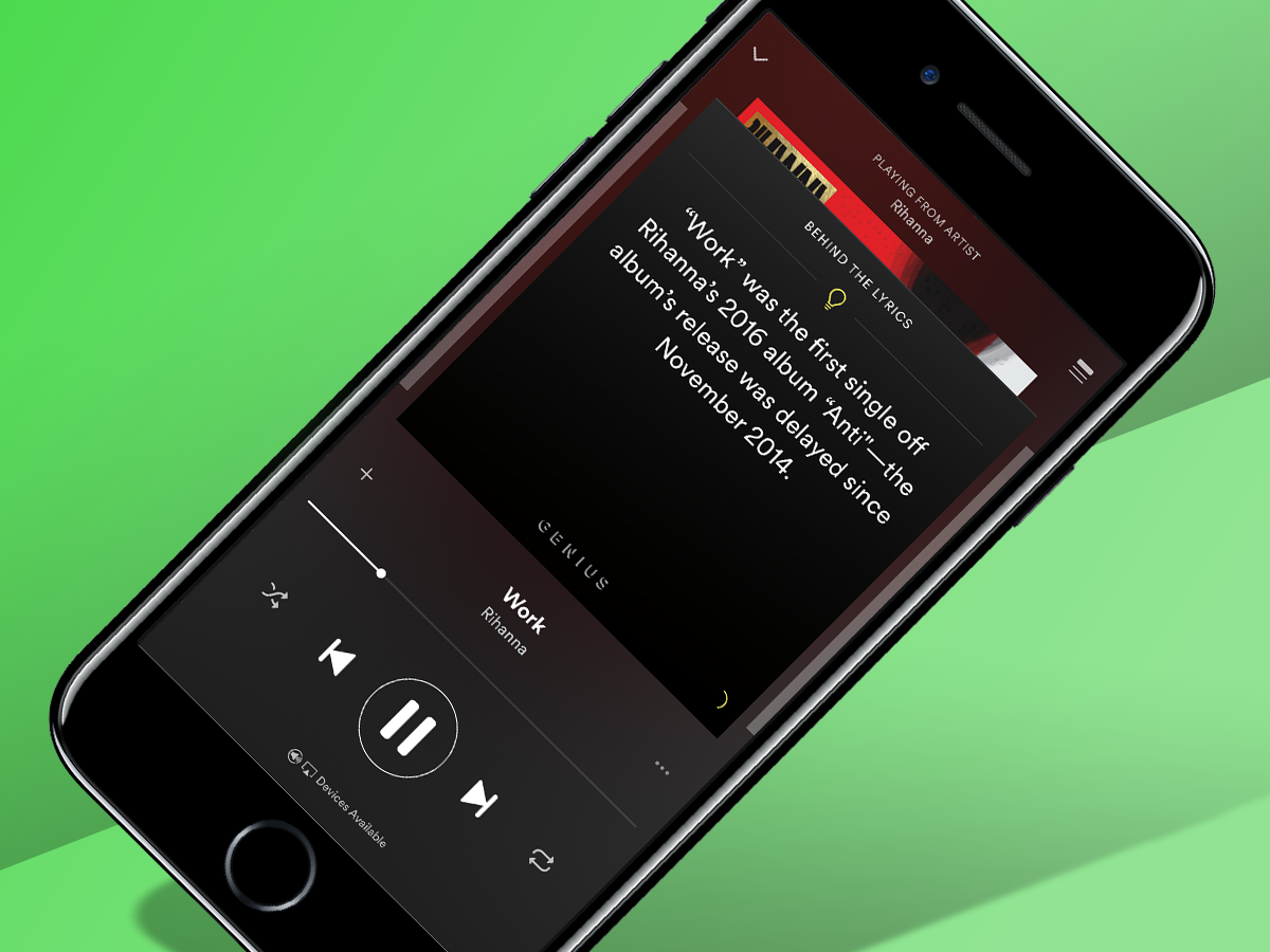 22 expert Spotify tips: Behind the Lyrics
