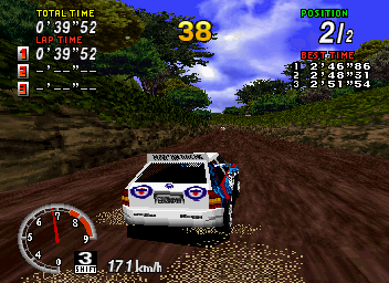 12) SEGA RALLY CHAMPIONSHIP (1994)