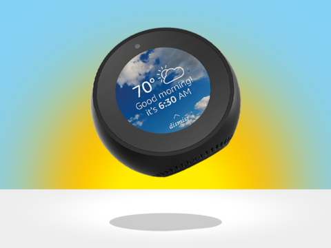 AMAZON ECHO SPOT (£120)