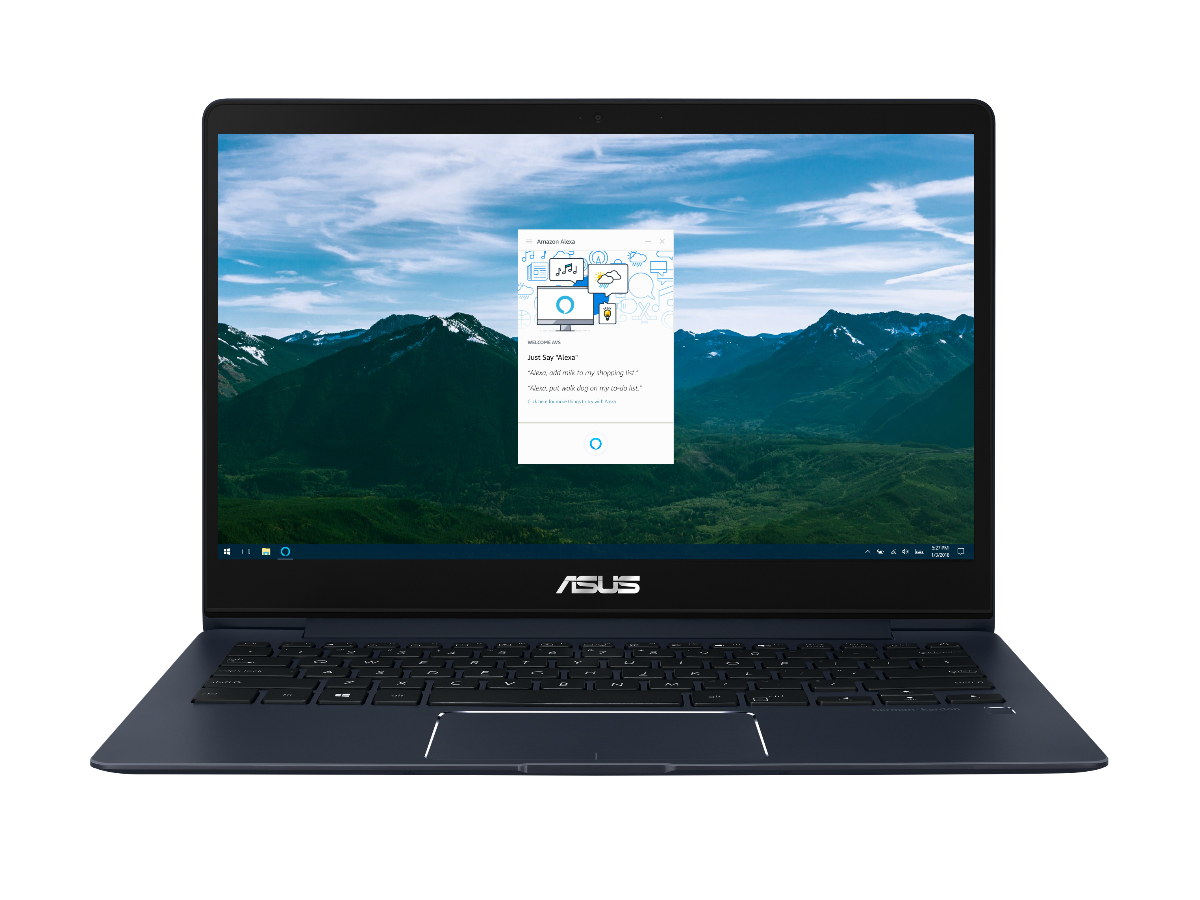 Alexa-powered smart home: Asus ZenBook UX331