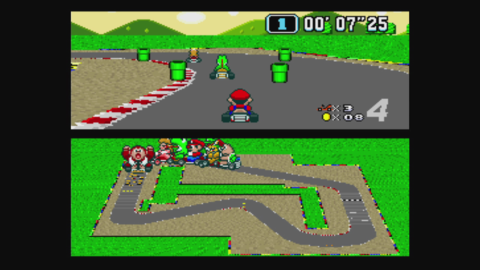 1) SUPER MARIO KART (1993)