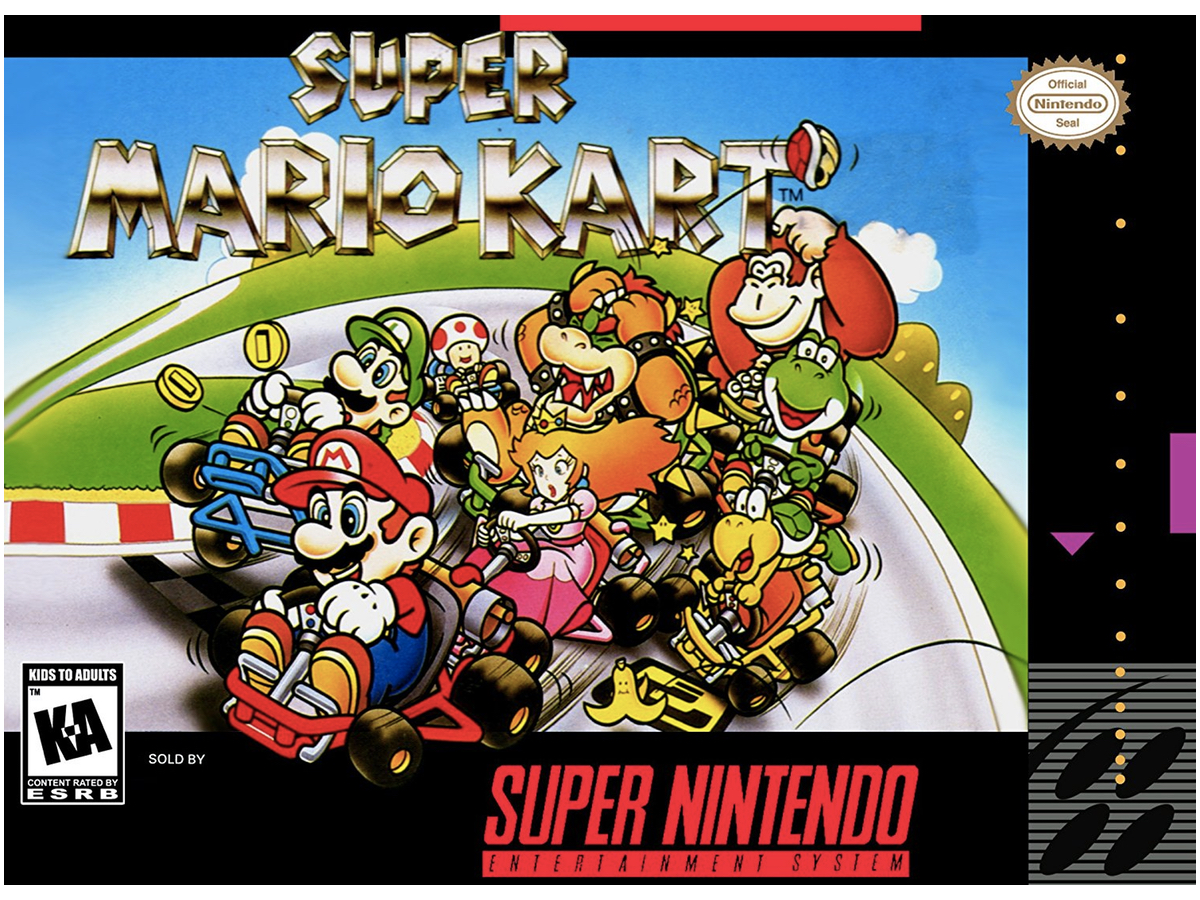 22) Super Mario Kart (1992)