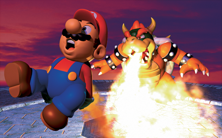 4) Super Mario 64 (1996)