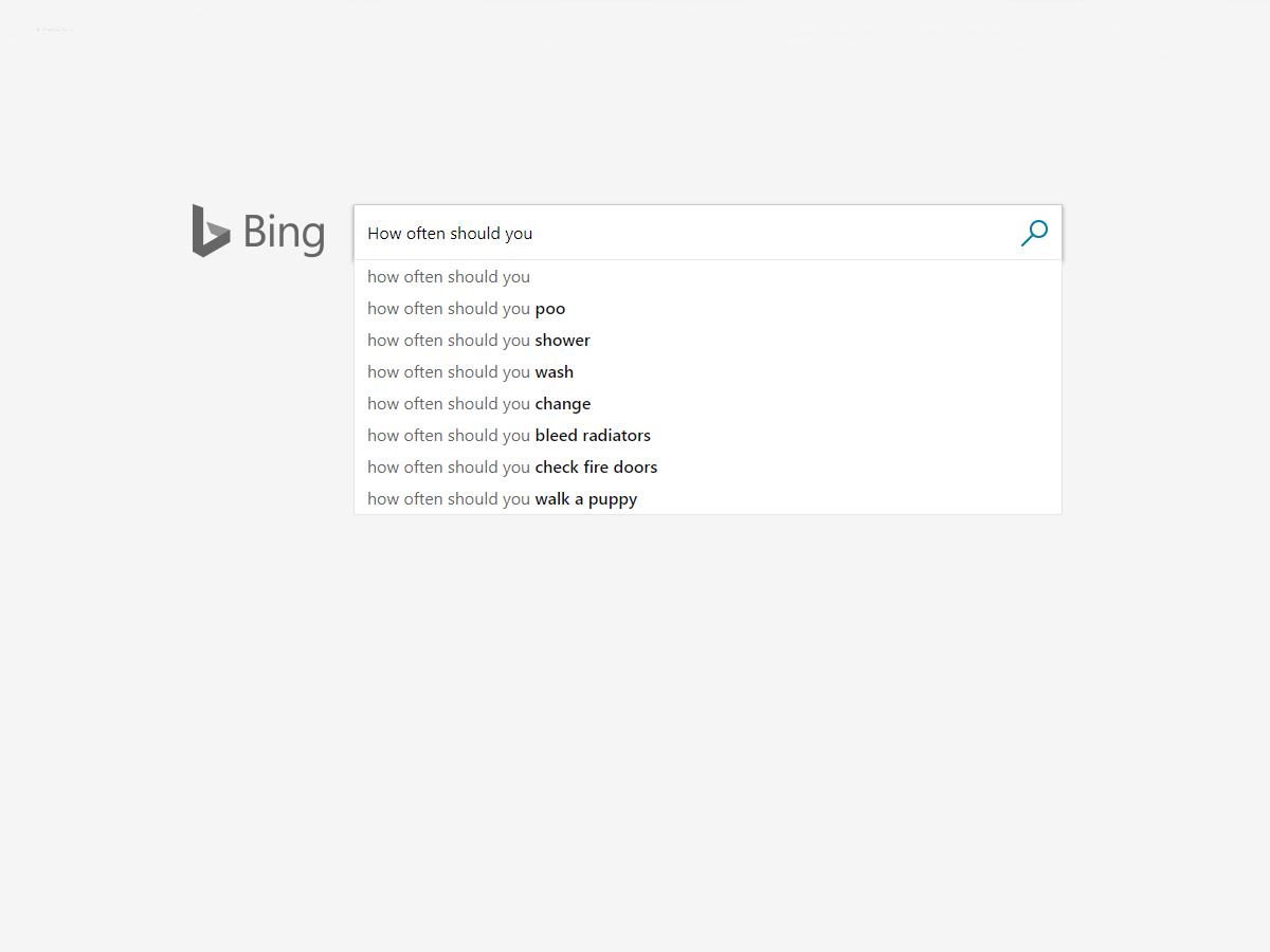 What search engines teach us about the world: How often should you...