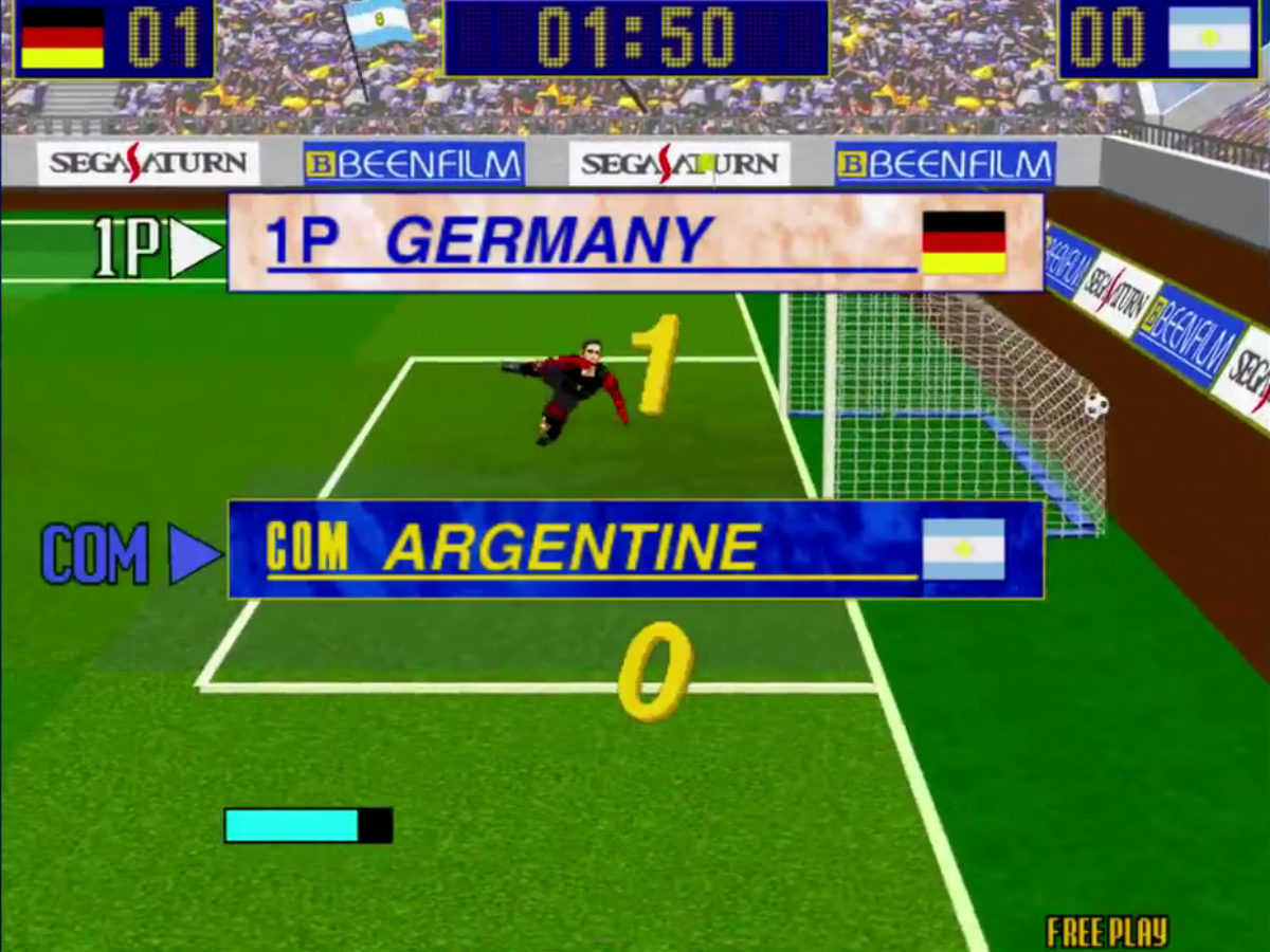 The 25 best football games ever: Virtua Striker