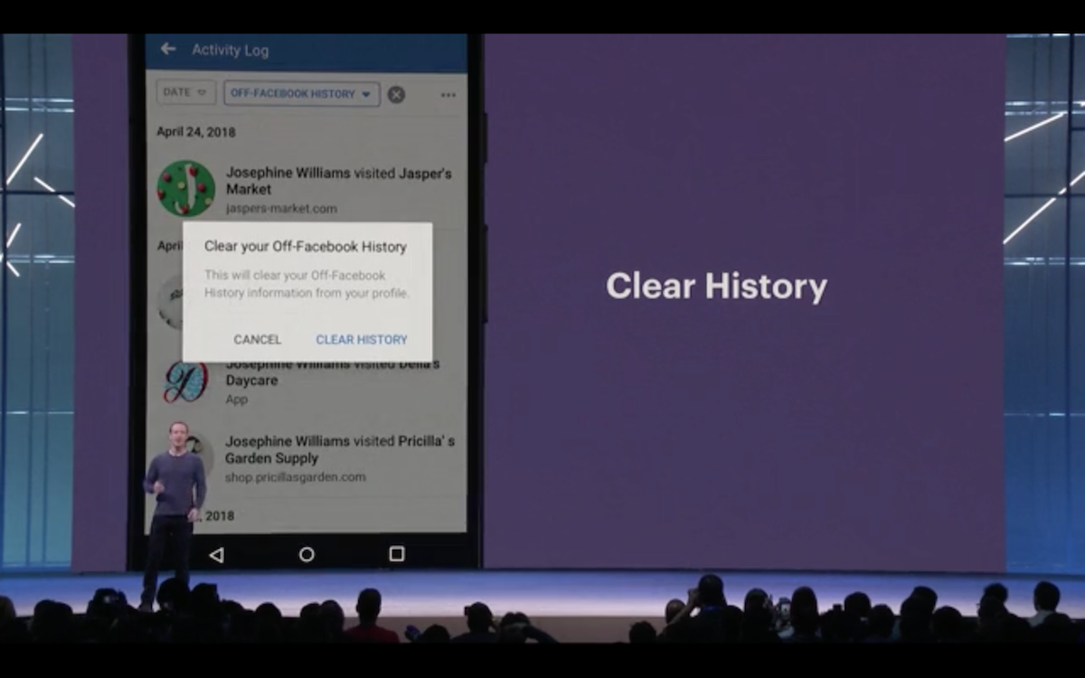 1) CLEAR HISTORY IS COMING