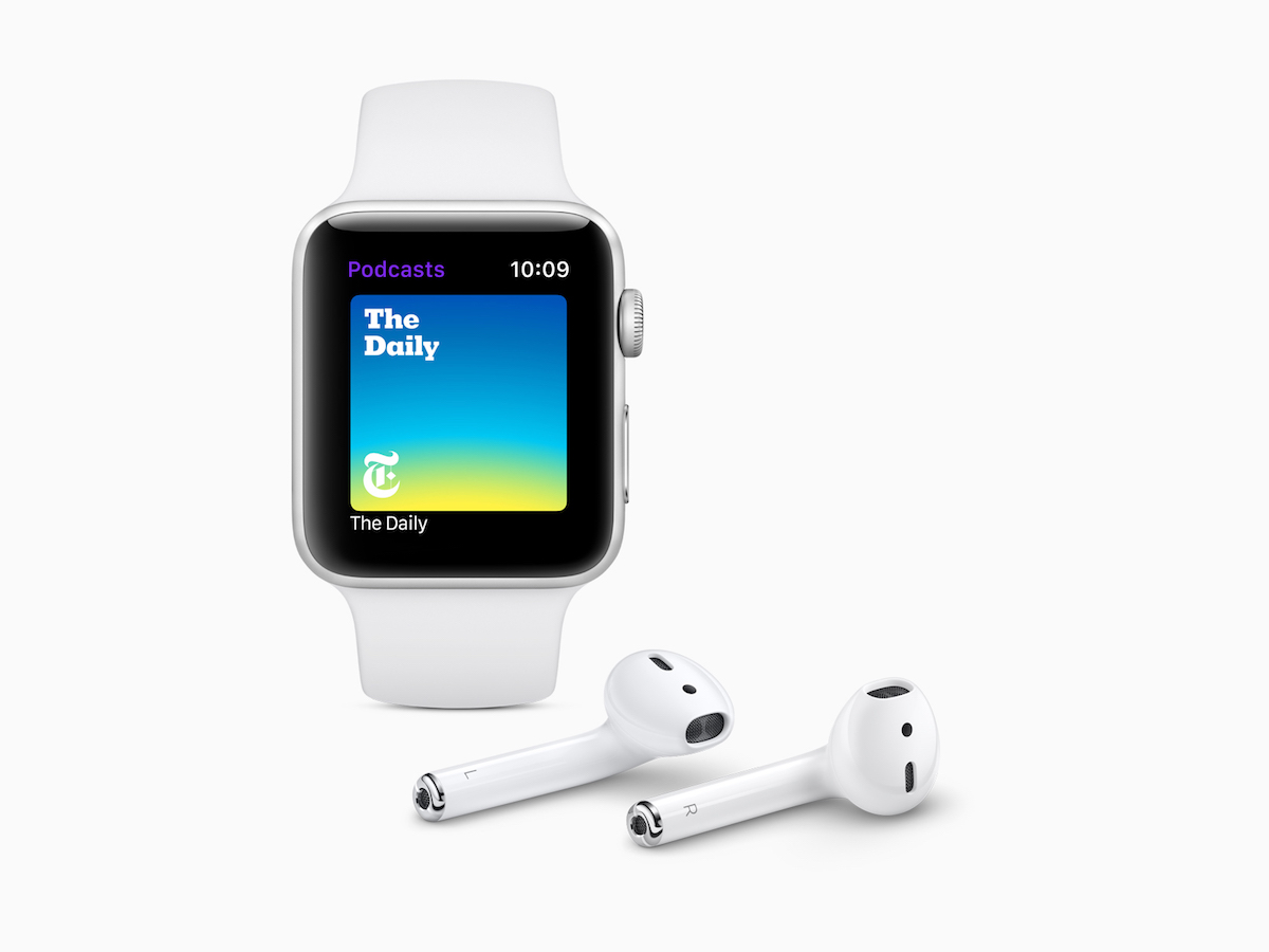 WatchOS 5 features: Podcasts