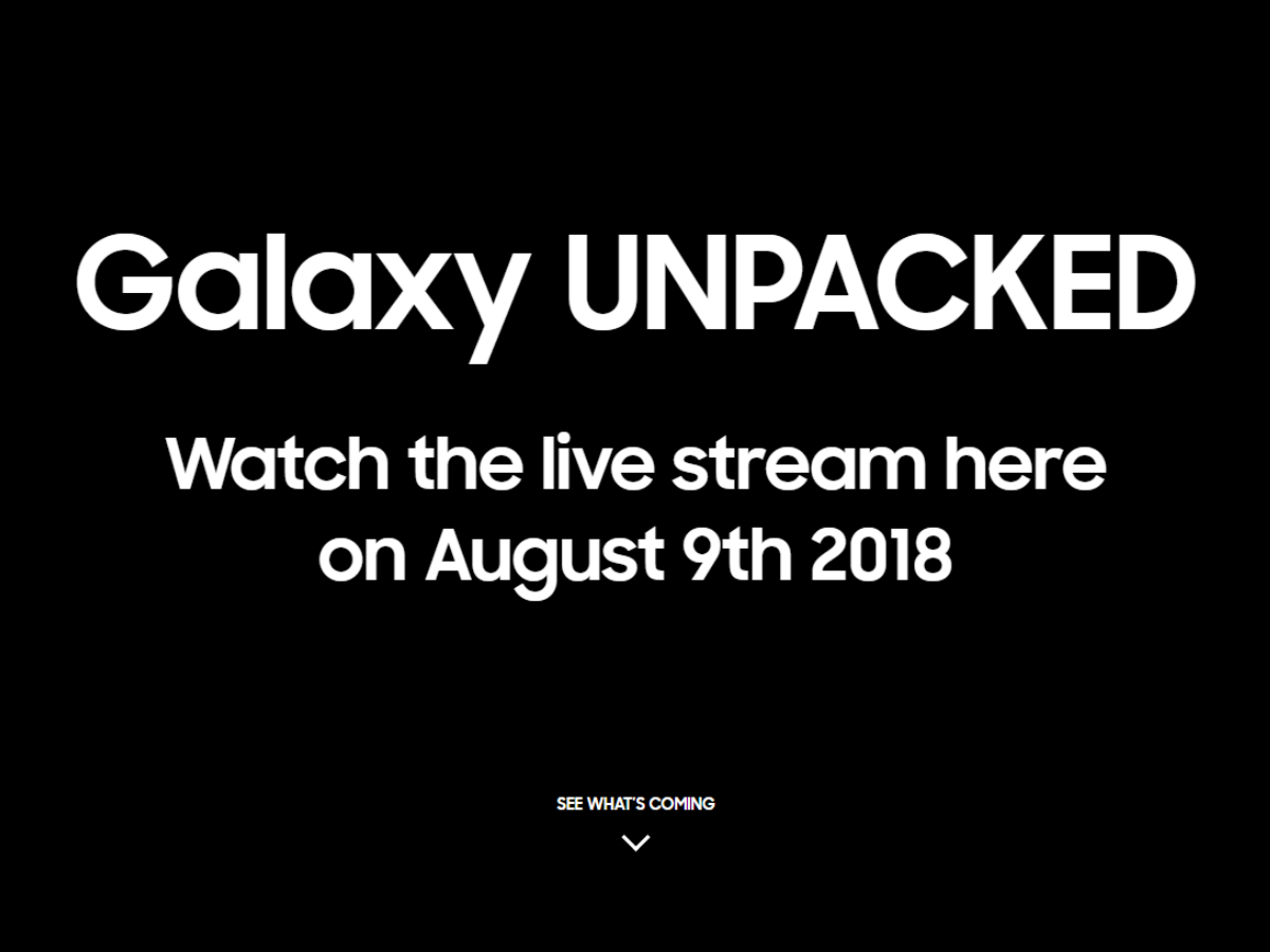 How to watch Galaxy Unpacked 2018