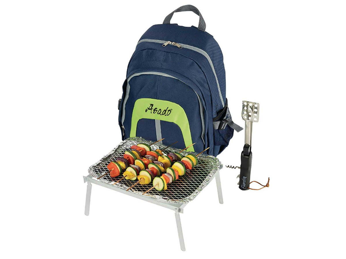 Ultimate BBQ setup: Asado Barbecue Backpack