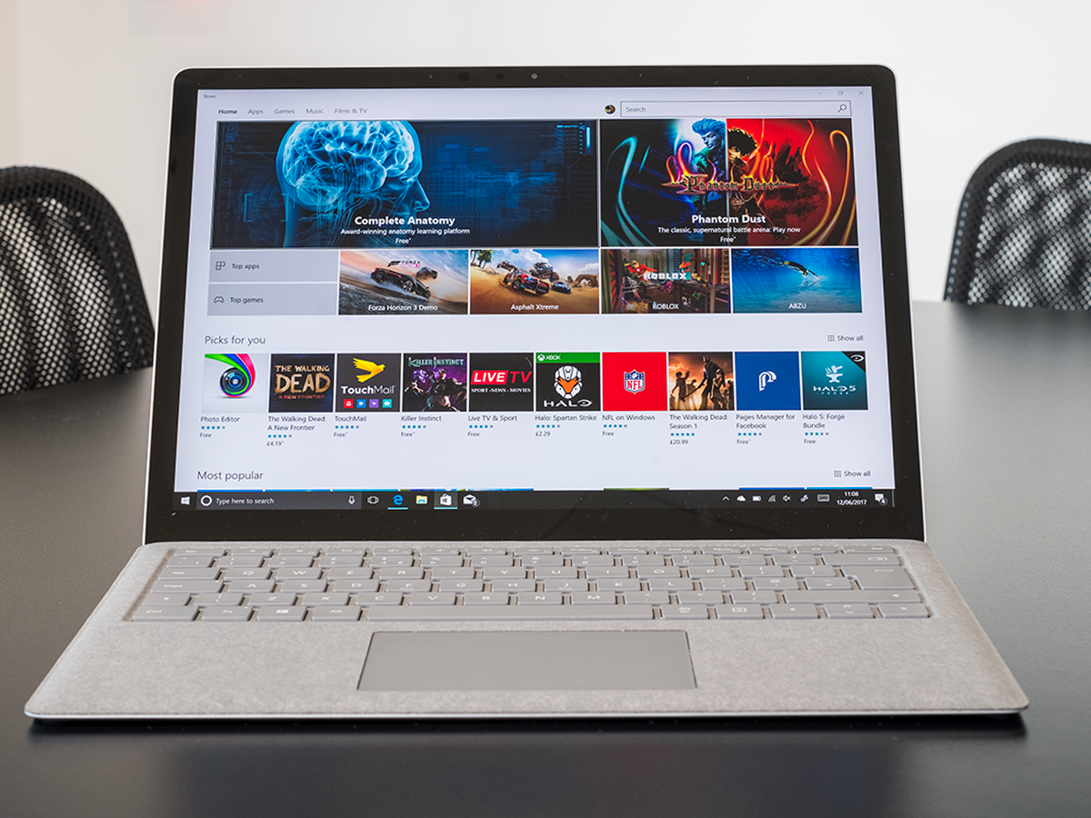 Microsoft Surface Laptop: Windows 10 S
