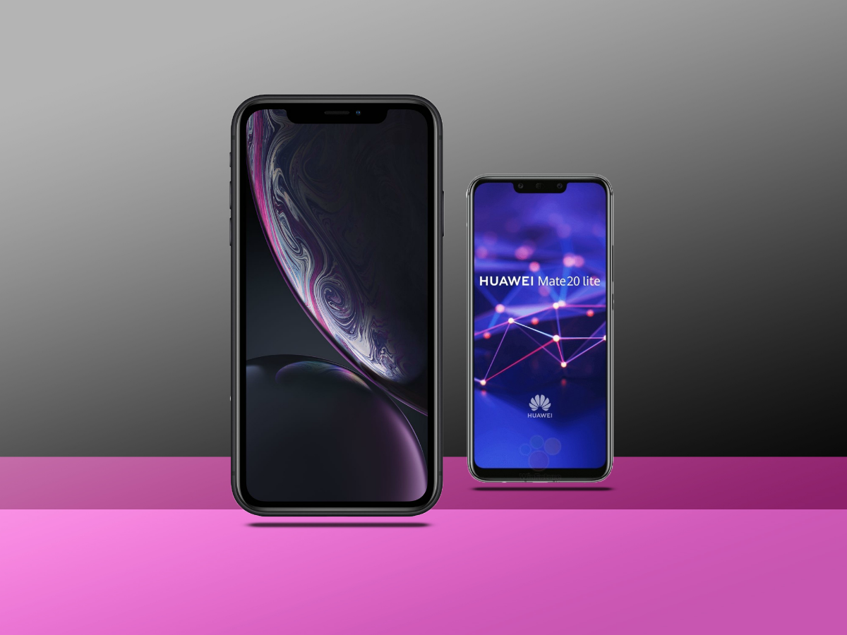 Apple iPhone XR vs Huawei Mate 20 Lite: The weigh-in