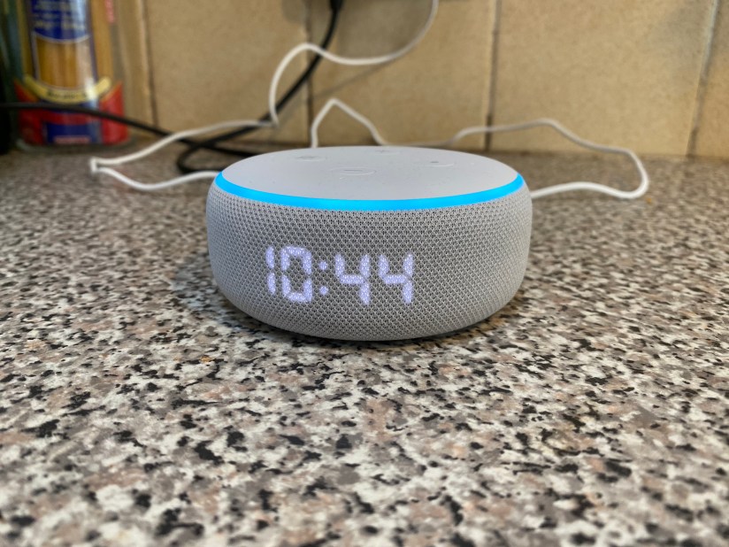Amazon Echo Dot with Clock review