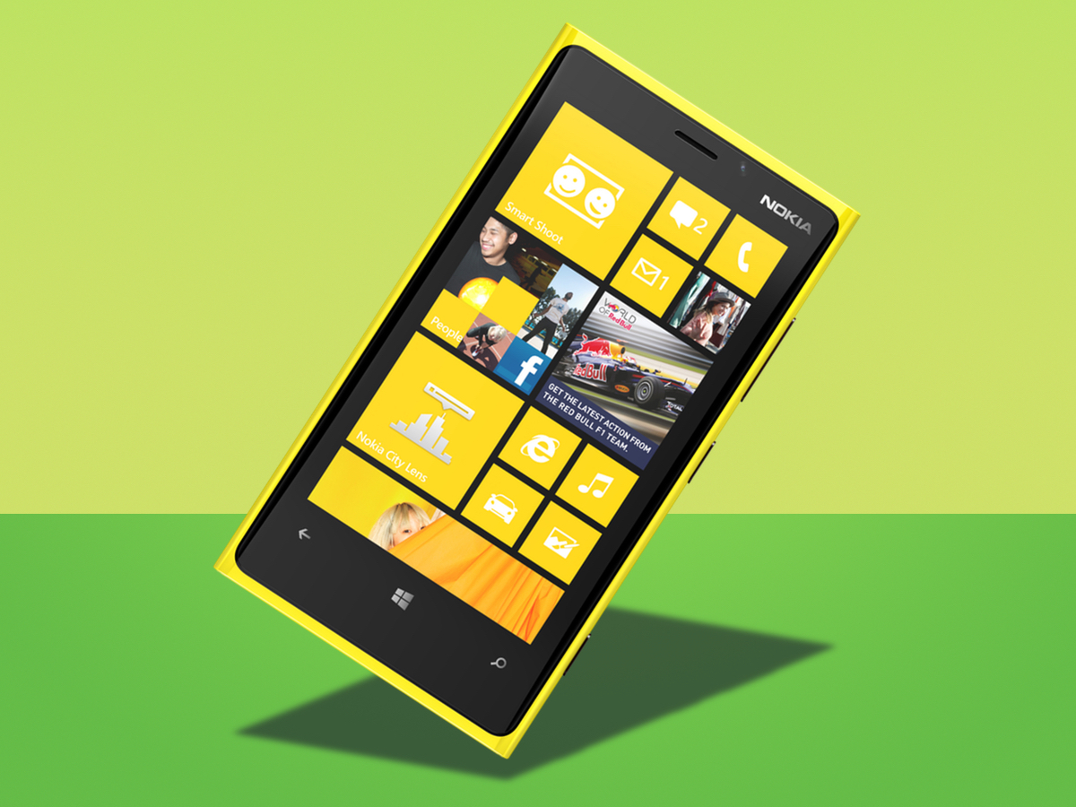 Classic phones that need to be rebooted: Nokia Lumia 920 (2012)