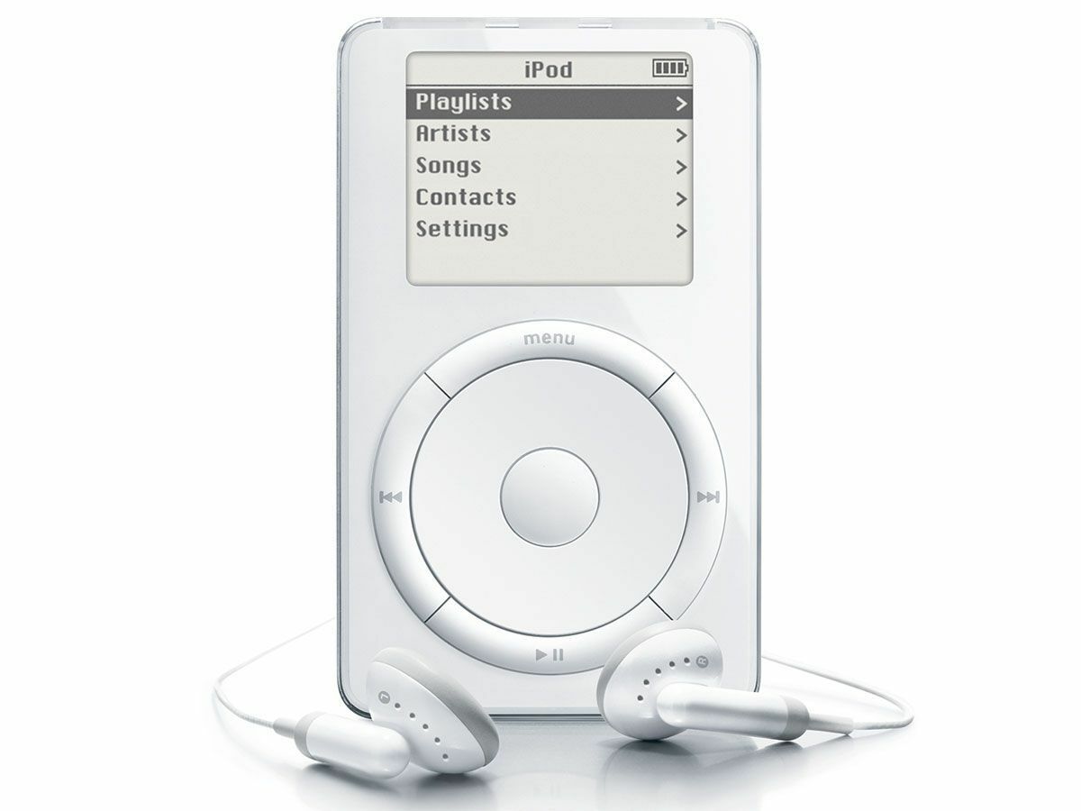 1) iPod, first generation (2001)