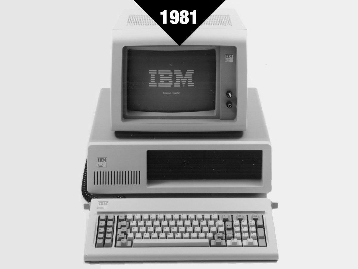 100 best gadgets ever IBM Personal Computer (1981)