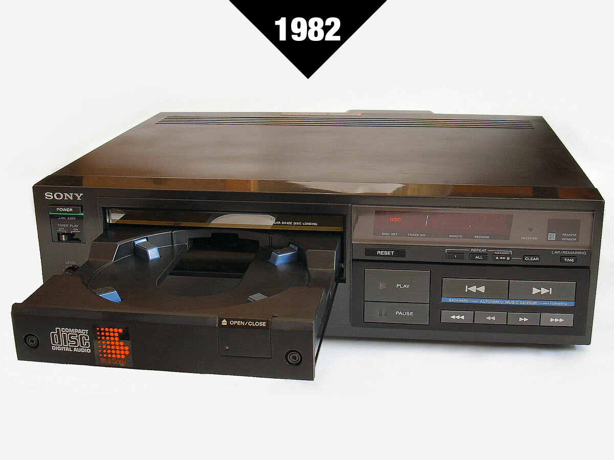 100 best gadgets ever Sony CDP-101 (1982)