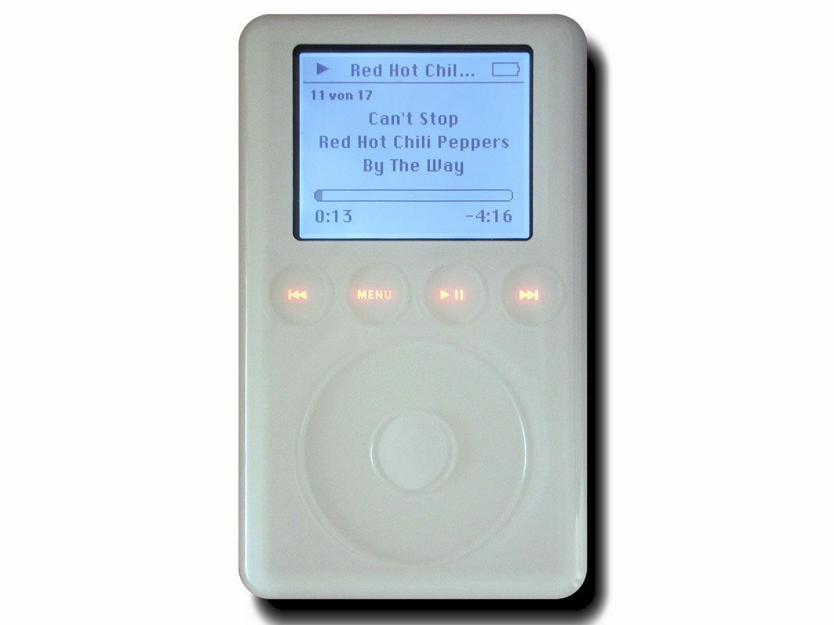 3) iPod, third generation (2003)