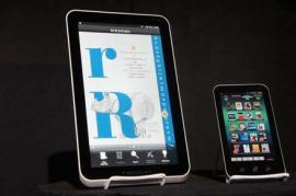 Sharp steps into tablet territory with the Galapagos E-Media Tablet