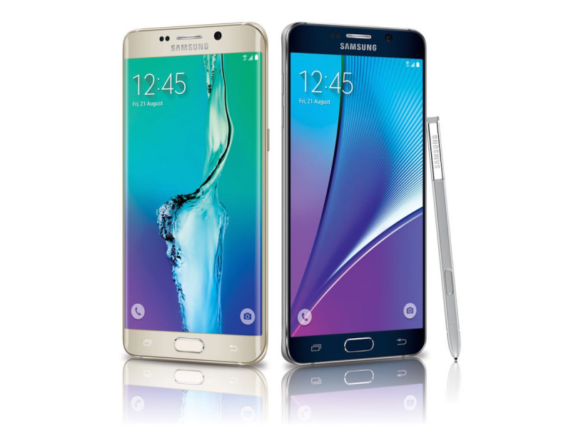 Nope, there’s no 128GB option for the Galaxy S6 Edge+ and Galaxy Note 5