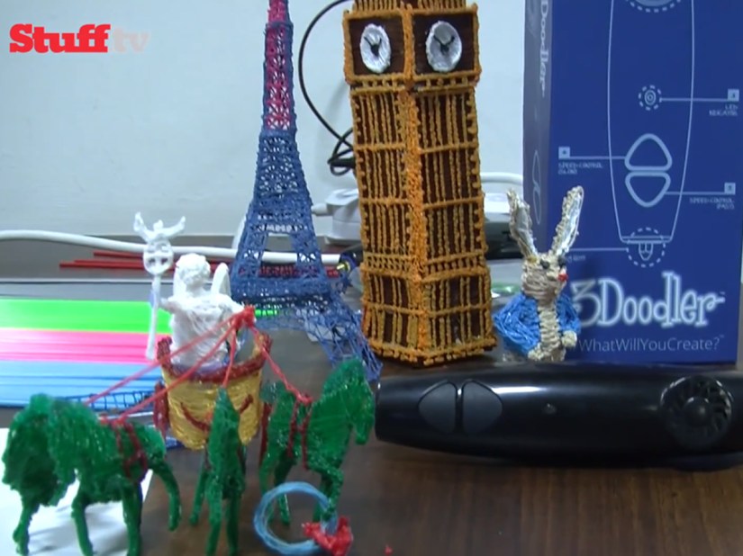 Hands-on video review: 3Doodler – drawing in the third dimension with the world’s first 3D printing pen