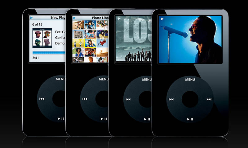 7) iPod with video (2005)