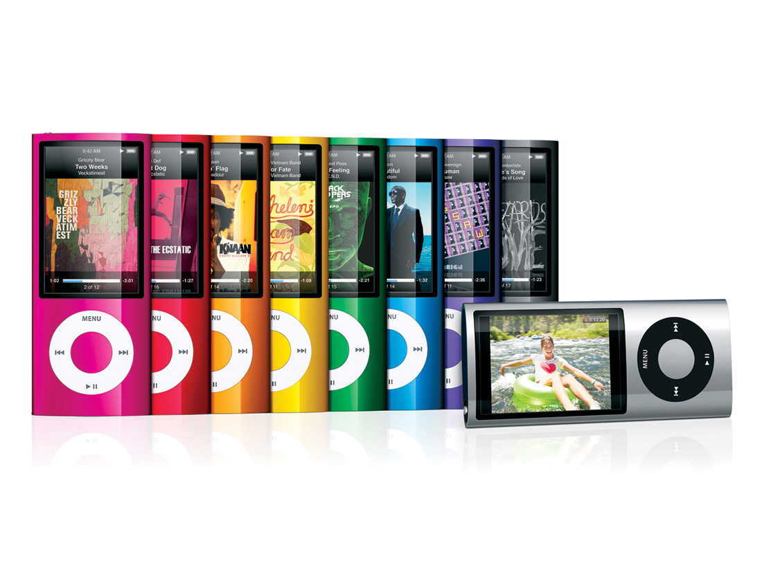 9) iPod Nano, fifth generation (2009)
