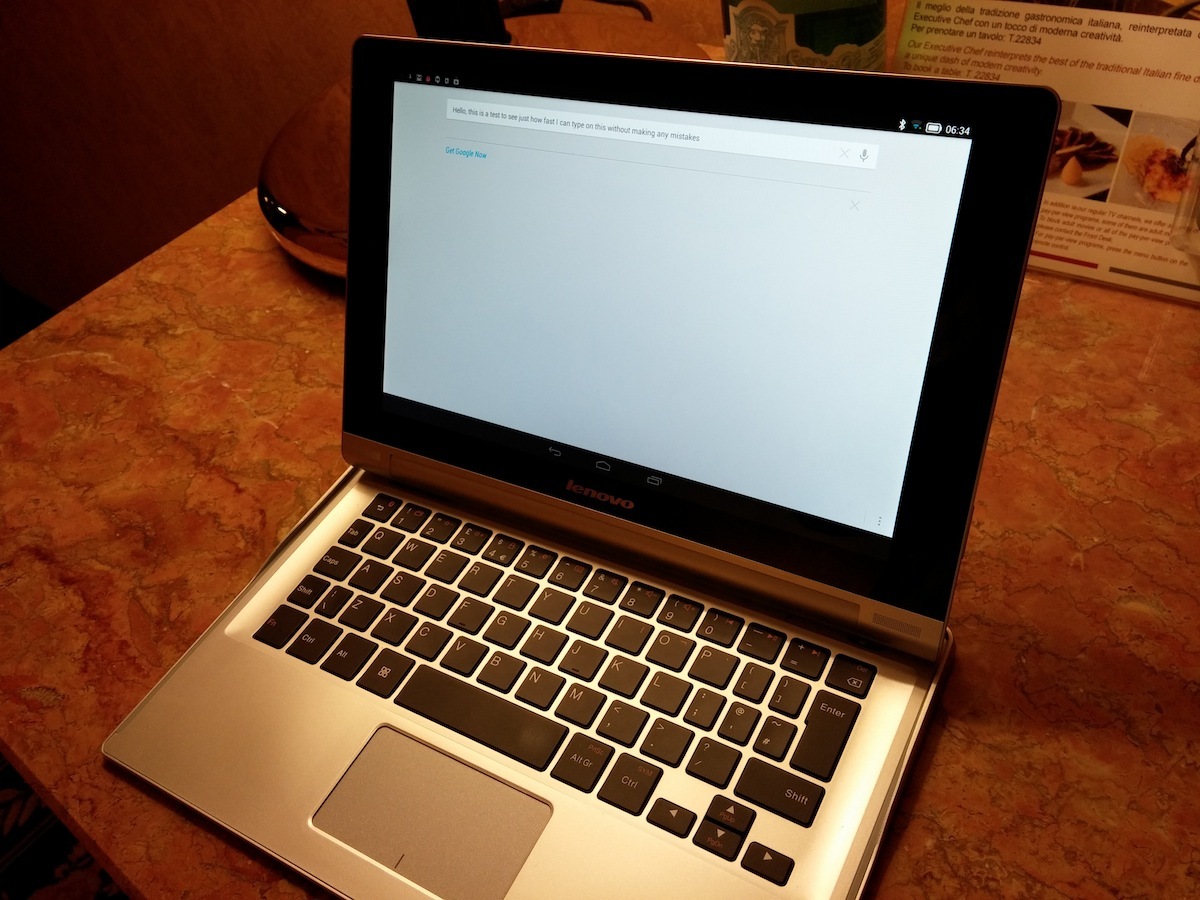 Lenovo Yoga Tablet hands-on review: kickng up a fuss