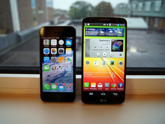 Apple iPhone 5s vs Google Nexus 5