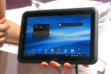 CES 2012 – Fujitsu Arrows tablet