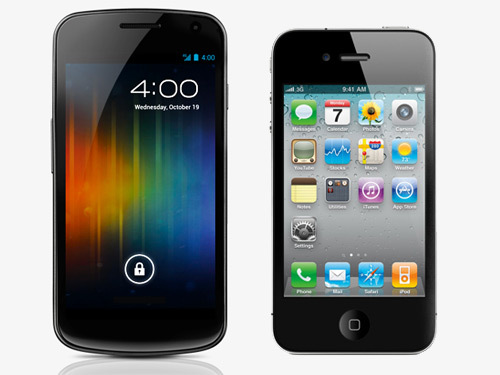 Galaxy Nexus vs iPhone 4S