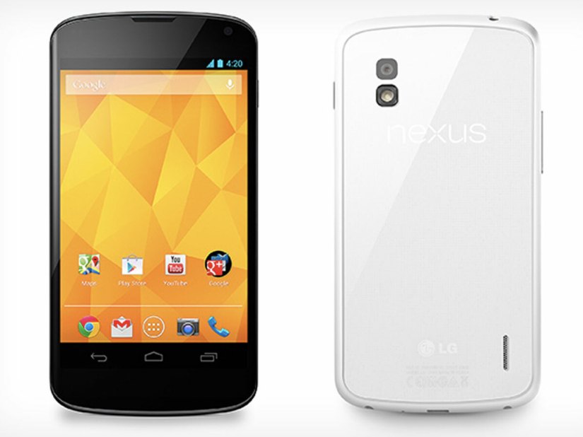 White Google Nexus 4 officially announced