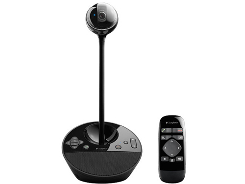 Logitech’s BCC950 ConferenceCam pans across 180 degrees