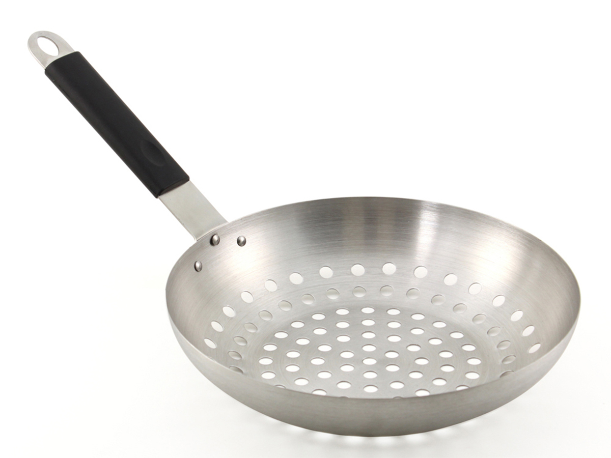 Outback Stainless Steel BBQ Wok