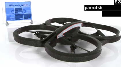 Parrot AR.Drone 2.0 video review