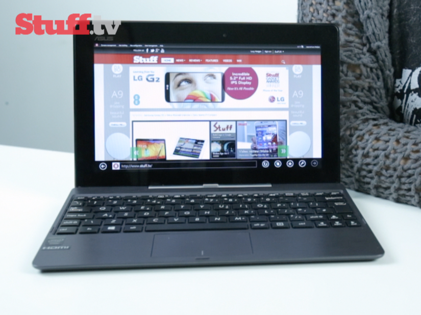 Video review: Asus Transformer Book T100 – a full Windows 8.1 tablet that’s also a laptop