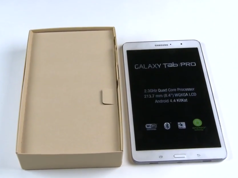 Video: Samsung Galaxy TabPRO 8.4 unboxing