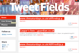 Tweetfields plucks out Twitter’s musical high notes