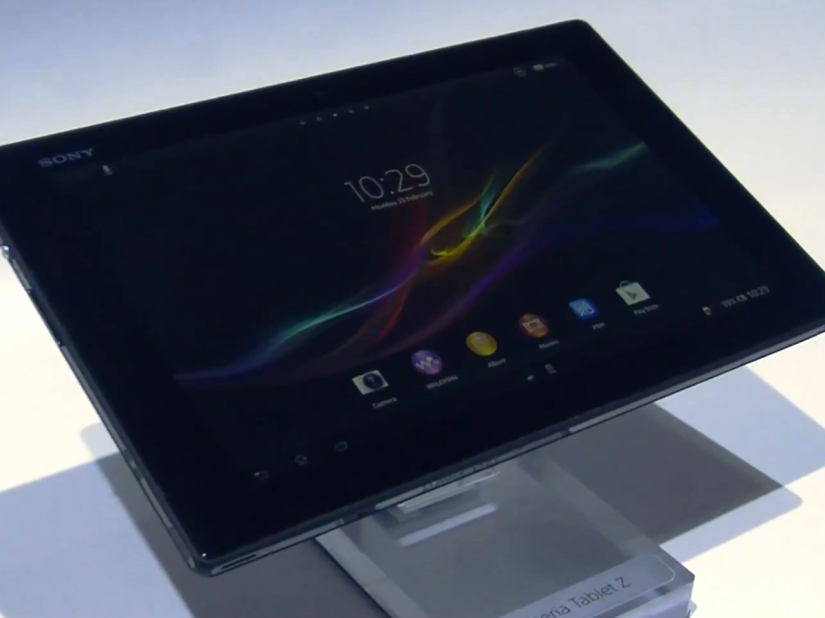 New video! Sony shows off Xperia Tablet Z and world’s thinnest tablet