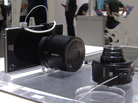 Hands-on video review: Sony Cyber-shot QX10 and QX100 Smart Lenses attach an entire camera to your smartphone