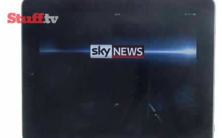 Sky News for iPad app video review