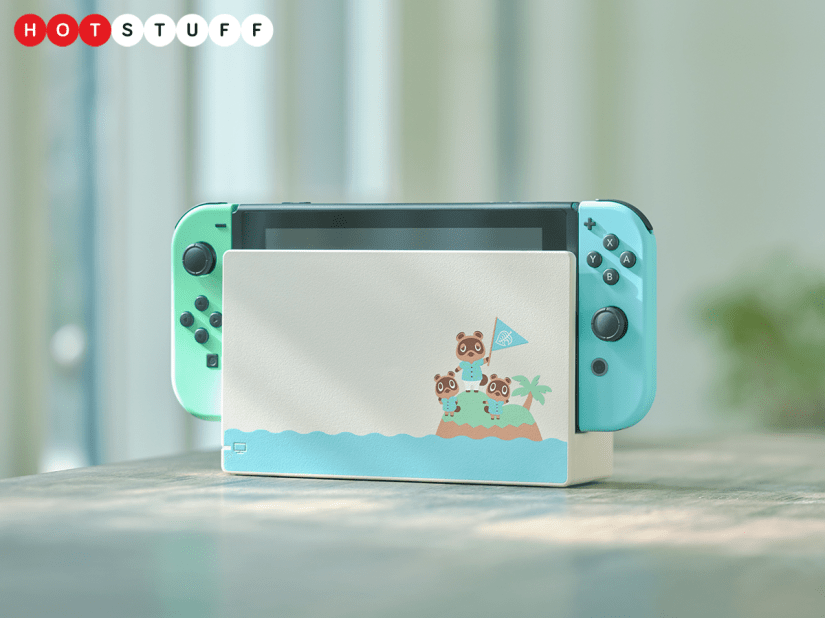 This gorgeous Animal Crossing themed Switch is a sight for sore eyes