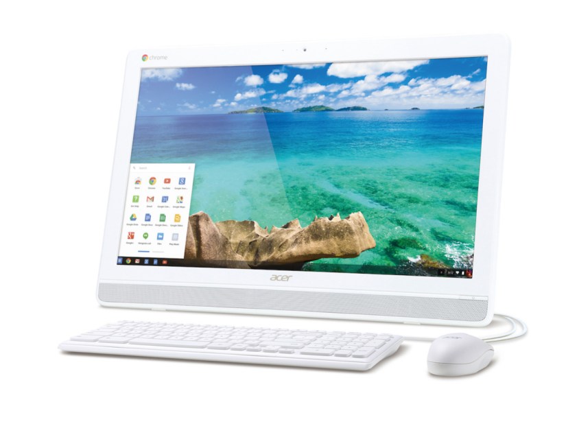 Acer’s Chromebase all-in-one desktop features a 21.5in, 1080p touchscreen