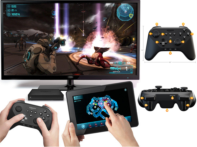 Multitasking master: Amazon Fire TV is a movie streamer, games console and babys