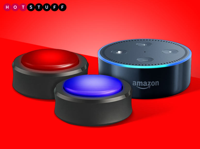 Amazon Buttons turn Alexa into your family game night’s quizmaster