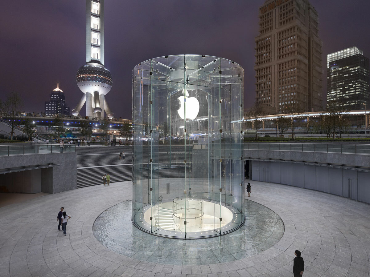 The Apple Store in Pudong, Shanghai