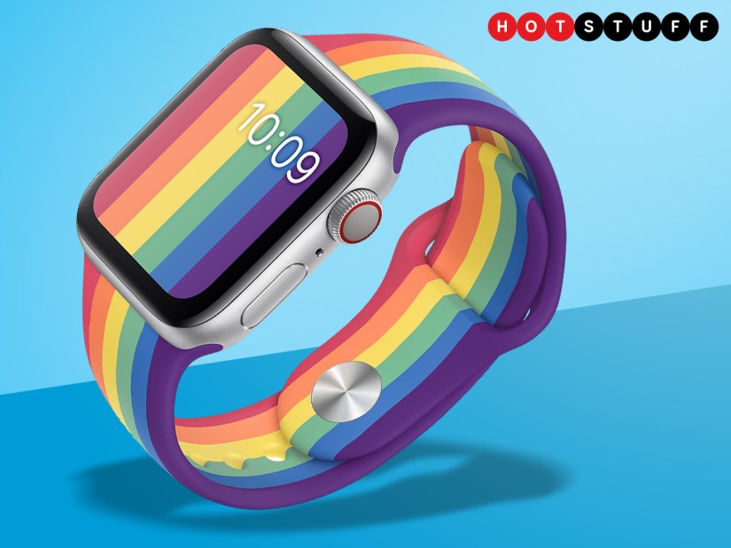 To help celebrate Pride, Apple Watch Pride Edition puts a rainbow on your wrist